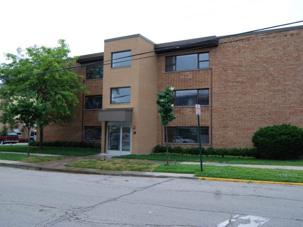 front view of the building