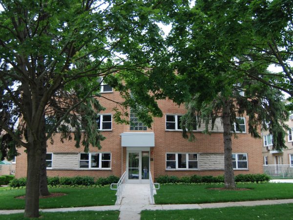 front view of the house