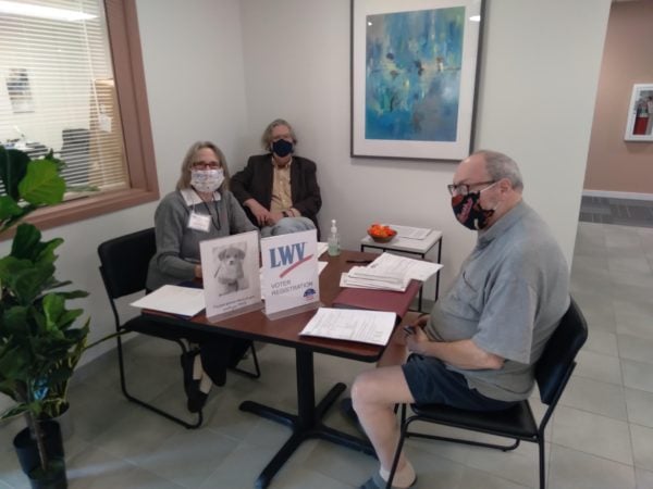 Dennis Long Renee Gladstone Hugh Brady voter registration