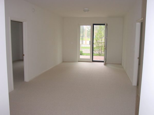 inside one of the units