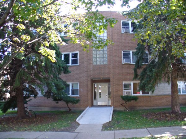 front view of the house