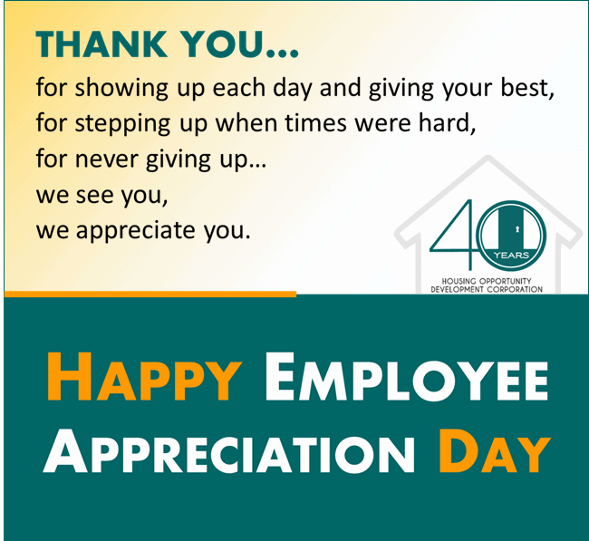 Employee Appreciation Day At HODC HODC