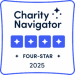 Charity Navigator Four-Star 2025 logo
