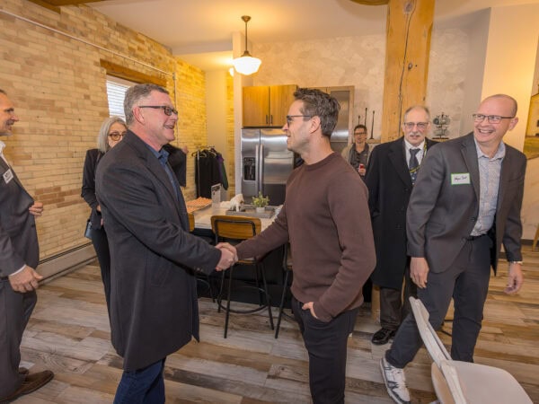 Taylor Place Ribbon Cutting 2/25/2026; McHenry, IL; Housing Opportunity Development Corp; Darris Lee Harris Job#1844