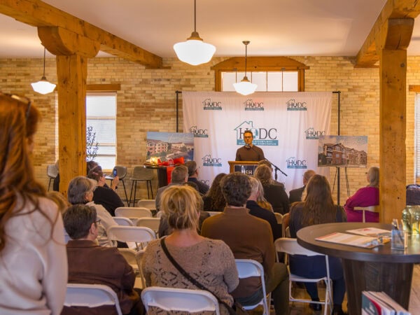Taylor Place Ribbon Cutting 2/25/2026; McHenry, IL; Housing Opportunity Development Corp; Darris Lee Harris Job#1844