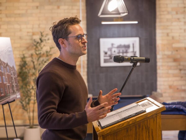 Taylor Place Ribbon Cutting 2/25/2026; McHenry, IL; Housing Opportunity Development Corp; Darris Lee Harris Job#1844