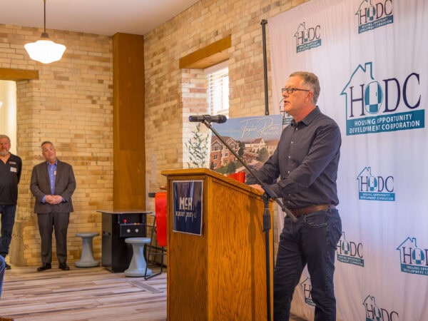 Taylor Place Ribbon Cutting 2/25/2026; McHenry, IL; Housing Opportunity Development Corp; Darris Lee Harris Job#1844