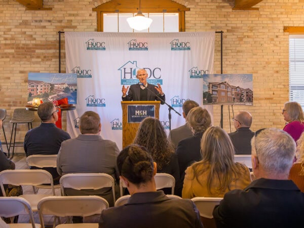 Taylor Place Ribbon Cutting 2/25/2026; McHenry, IL; Housing Opportunity Development Corp; Darris Lee Harris Job#1844