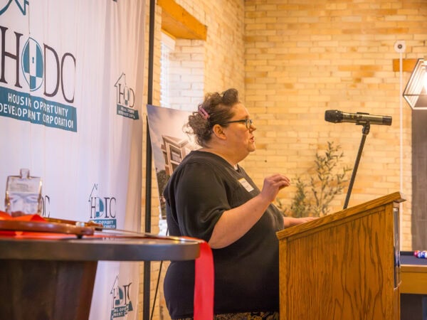 Taylor Place Ribbon Cutting 2/25/2026; McHenry, IL; Housing Opportunity Development Corp; Darris Lee Harris Job#1844