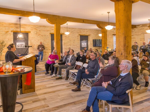 Taylor Place Ribbon Cutting 2/25/2026; McHenry, IL; Housing Opportunity Development Corp; Darris Lee Harris Job#1844