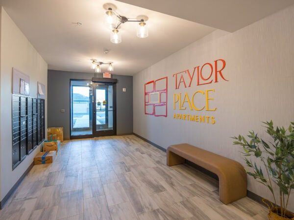 Taylor Place Ribbon Cutting 2/25/2026; McHenry, IL; Housing Opportunity Development Corp; Darris Lee Harris Job#1844