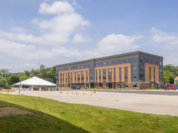 Poupard Place Ribbon Cutting; Northbrook, IL; HODC; Darris Lee Harris Job#1866