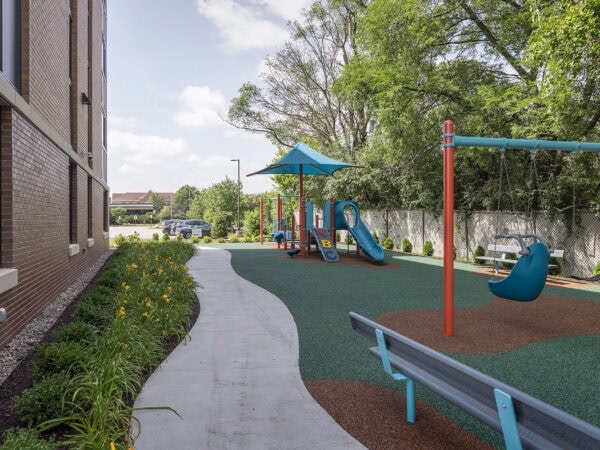Poupard Place Ribbon Cutting; Northbrook, IL; HODC; Darris Lee Harris Job#1866