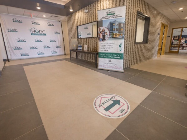 Poupard Place Ribbon Cutting; Northbrook, IL; HODC; Darris Lee Harris Job#1866