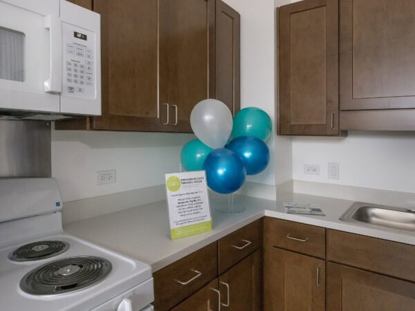 Poupard Place Ribbon Cutting; Northbrook, IL; HODC; Darris Lee Harris Job#1866