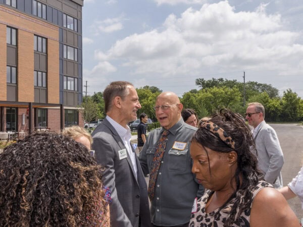 Poupard Place Ribbon Cutting; Northbrook, IL; HODC; Darris Lee Harris Job#1866