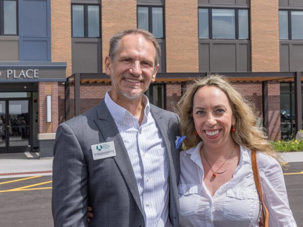 Poupard Place Ribbon Cutting; Northbrook, IL; HODC; Darris Lee Harris Job#1866