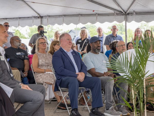 Poupard Place Ribbon Cutting; Northbrook, IL; HODC; Darris Lee Harris Job#1866