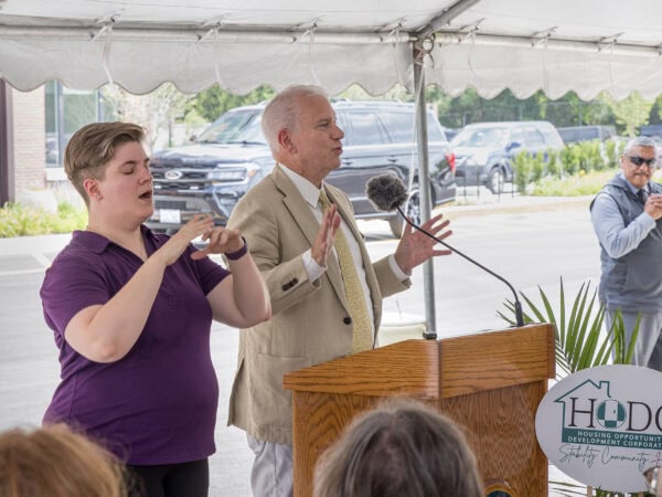 Poupard Place Ribbon Cutting; Northbrook, IL; HODC; Darris Lee Harris Job#1866