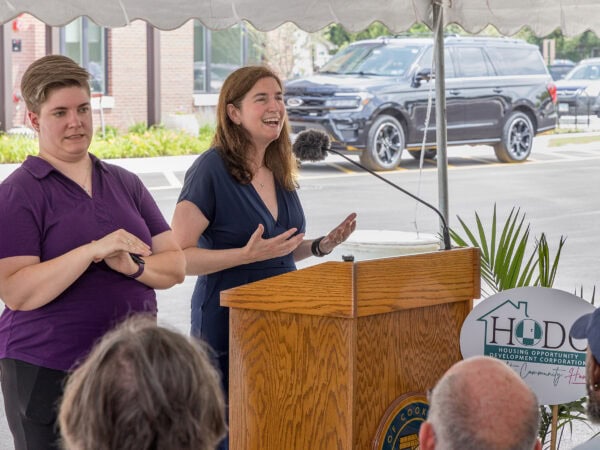 Poupard Place Ribbon Cutting; Northbrook, IL; HODC; Darris Lee Harris Job#1866