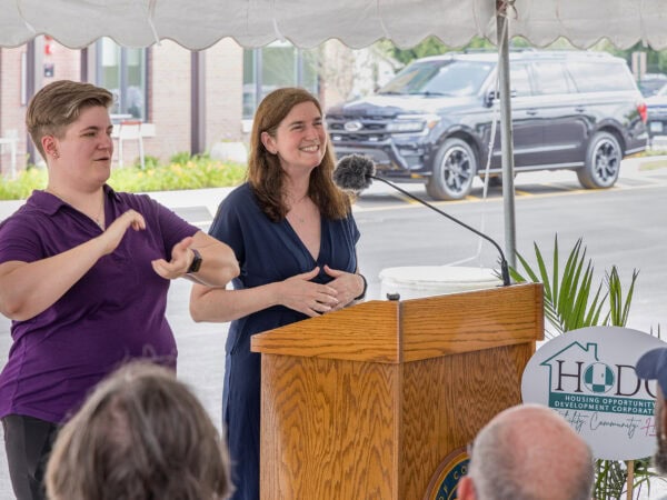 Poupard Place Ribbon Cutting; Northbrook, IL; HODC; Darris Lee Harris Job#1866