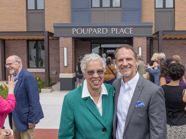 Poupard Place Ribbon Cutting; Northbrook, IL; HODC; Darris Lee Harris Job#1866