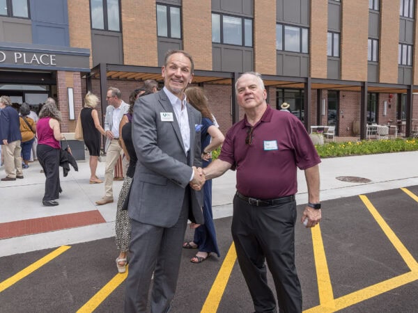 Poupard Place Ribbon Cutting; Northbrook, IL; HODC; Darris Lee Harris Job#1866