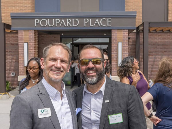 Poupard Place Ribbon Cutting; Northbrook, IL; HODC; Darris Lee Harris Job#1866