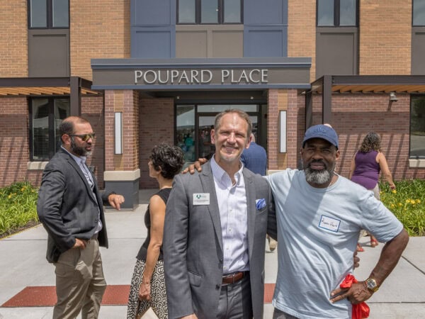 Poupard Place Ribbon Cutting; Northbrook, IL; HODC; Darris Lee Harris Job#1866
