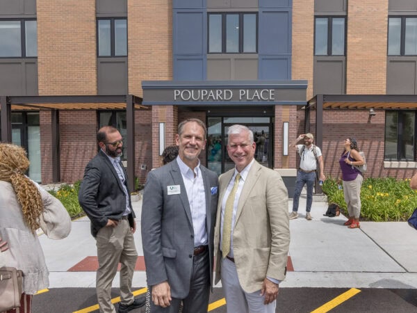 Poupard Place Ribbon Cutting; Northbrook, IL; HODC; Darris Lee Harris Job#1866