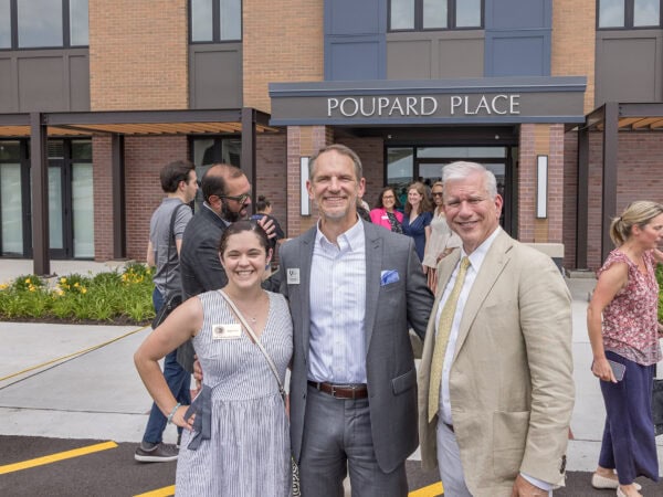 Poupard Place Ribbon Cutting; Northbrook, IL; HODC; Darris Lee Harris Job#1866
