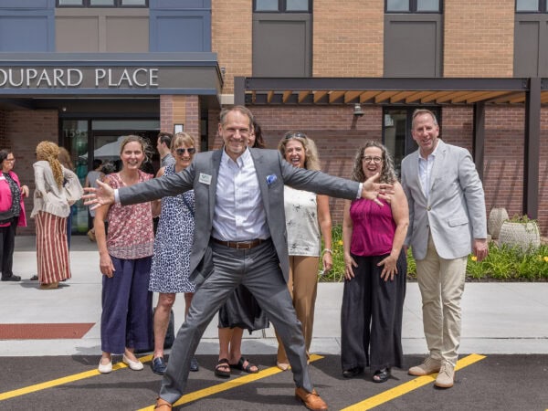 Poupard Place Ribbon Cutting; Northbrook, IL; HODC; Darris Lee Harris Job#1866