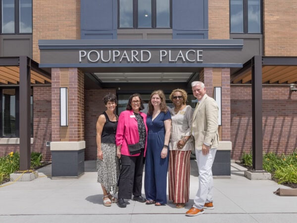 Poupard Place Ribbon Cutting; Northbrook, IL; HODC; Darris Lee Harris Job#1866