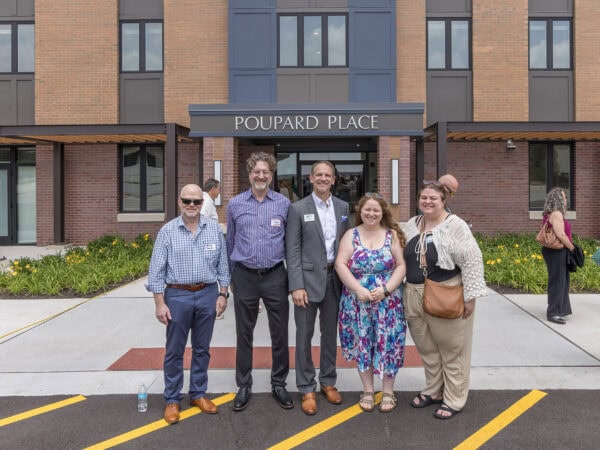Poupard Place Ribbon Cutting; Northbrook, IL; HODC; Darris Lee Harris Job#1866