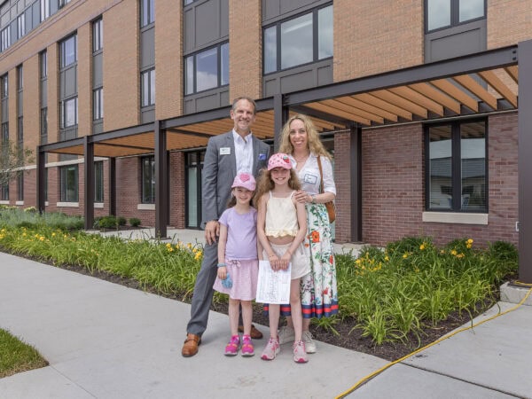 Poupard Place Ribbon Cutting; Northbrook, IL; HODC; Darris Lee Harris Job#1866